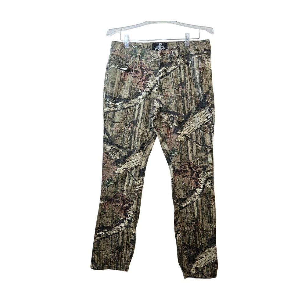 Mossy Oak Womens Break-Up Infinity Camo Pants Cotton Blend Outdoor Casual Size 8